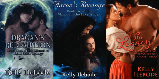 The Manor at Echo Lake Trilogy by Author Kelly Ilebode. Cover Design: Jimmy Thomas